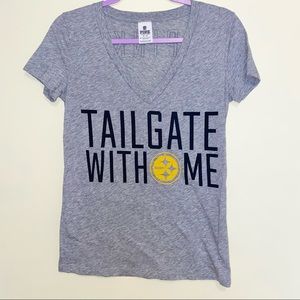 PINK Victoria’s Secret “Tailgate With Me” Top - Size Medium
